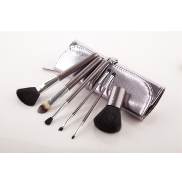 Set de 6 pinceles de maquillaje cosmético profesional de viaje vegano